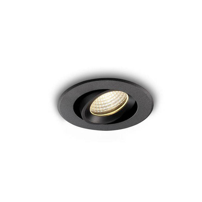 IP65 spotlight on a white background
