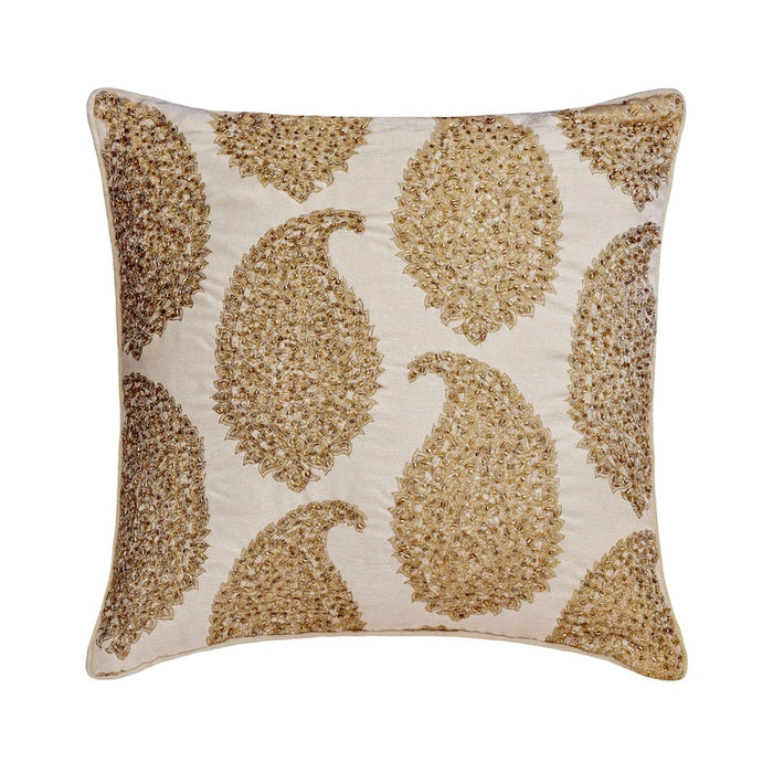 Paisley Queen Throw Pillow Cover