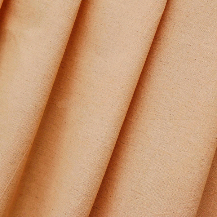 Peach Cotton Linen Fabric