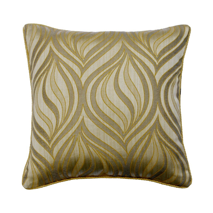 Gold Dusk Throw Pillow Cover