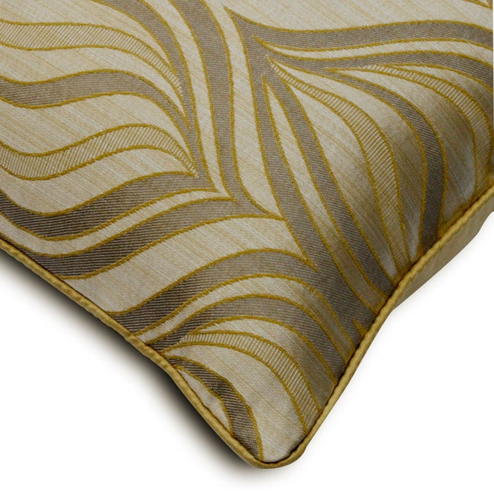 Gold Dusk Throw Pillow Cover
