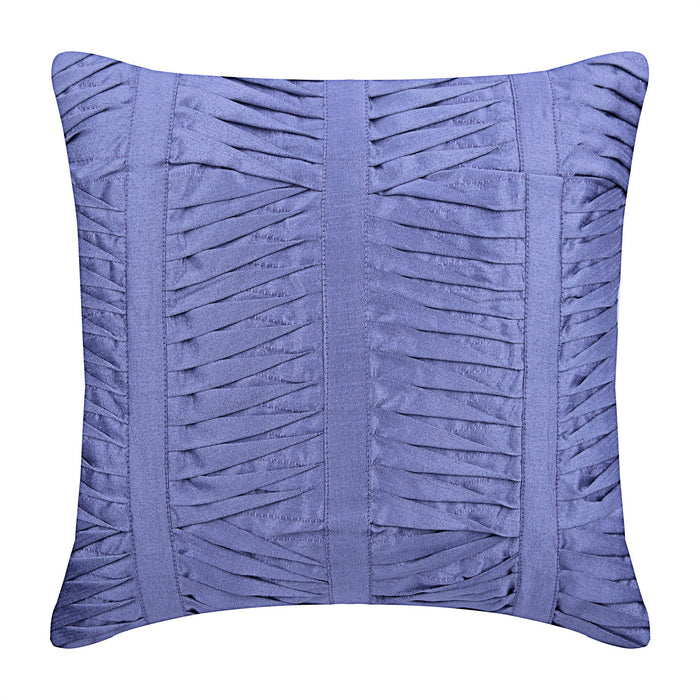 Pink Illusion - Pink Art Silk Throw Pillow Cover