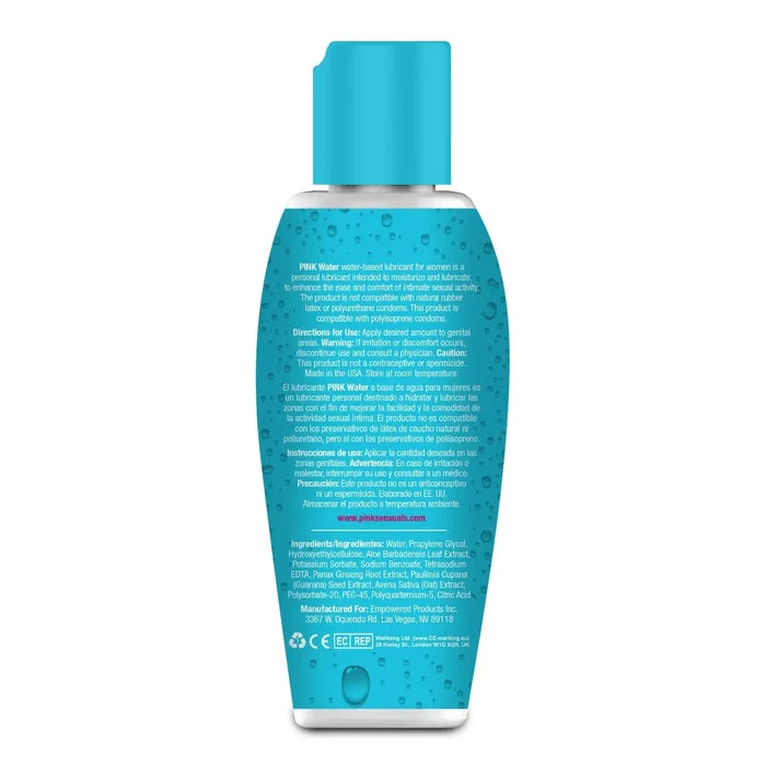 Pink Lubricants® Water-Based Lubricant with Aloe & Ginseng