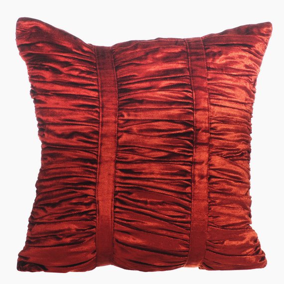 Plum Beauty - Plum Velvet Throw Pillow Cover