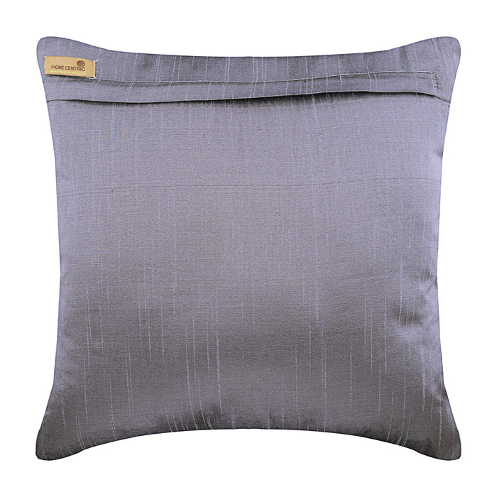 Purple Shells - Purple Art Silk Throw Pillow Cover