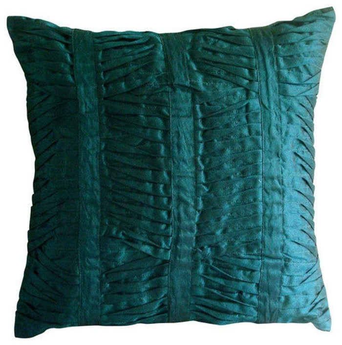 Purpley Beauty - Purple Art Silk Throw Pillow Cover
