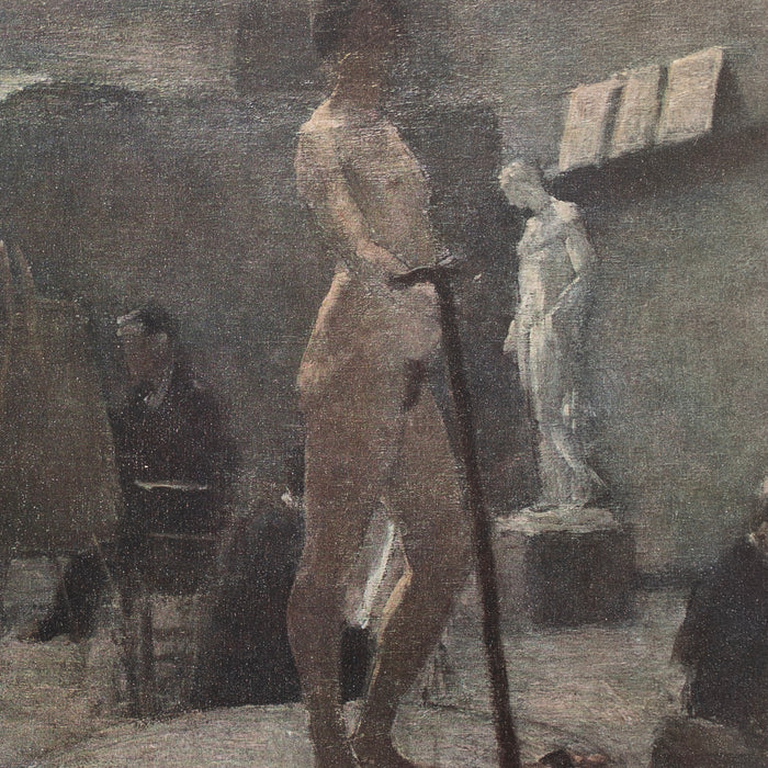 Rare Vintage 1946 Matisse "Étude de L'atelier de Gustave Moreau" French Lithograph Art