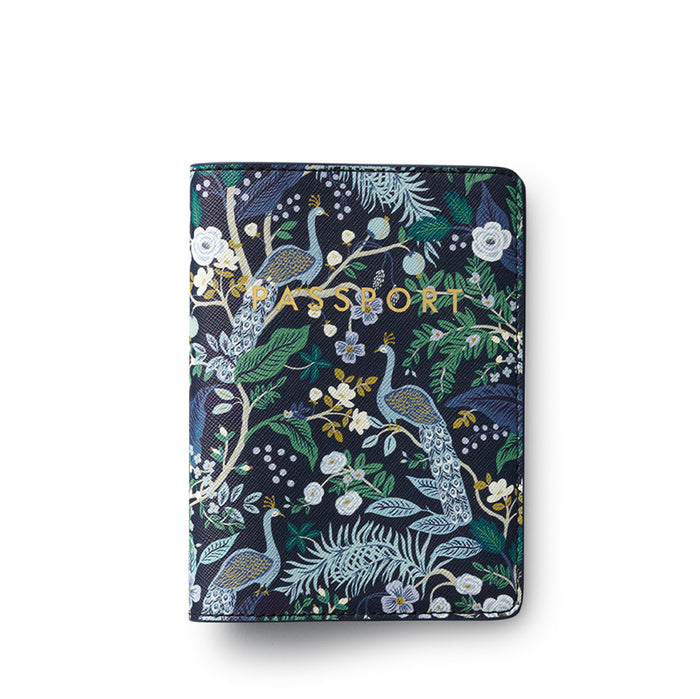 rifle-paper-peacock-passport-holder