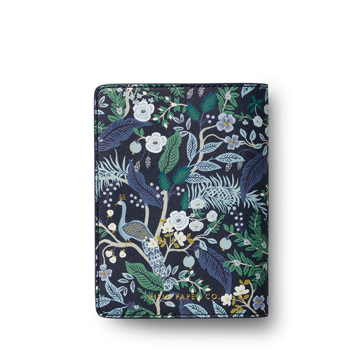 rifle-paper-peacock-passport-holder