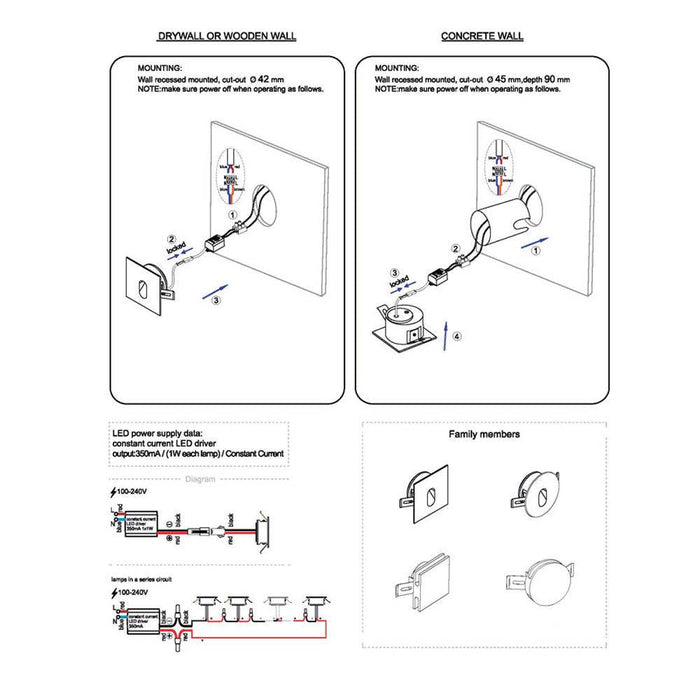 staircase tread lighting installation guide