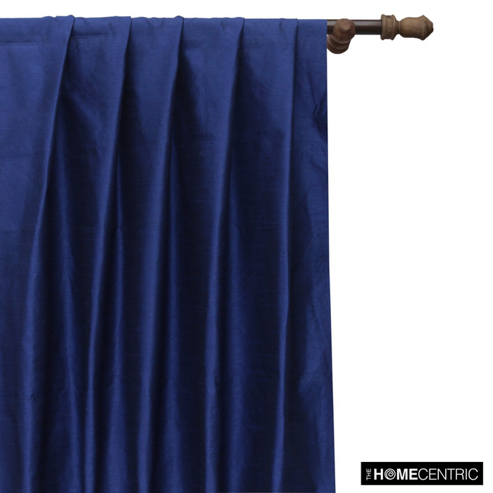 Royal Blue Art Silk / Faux Silk Fabric By The Yard