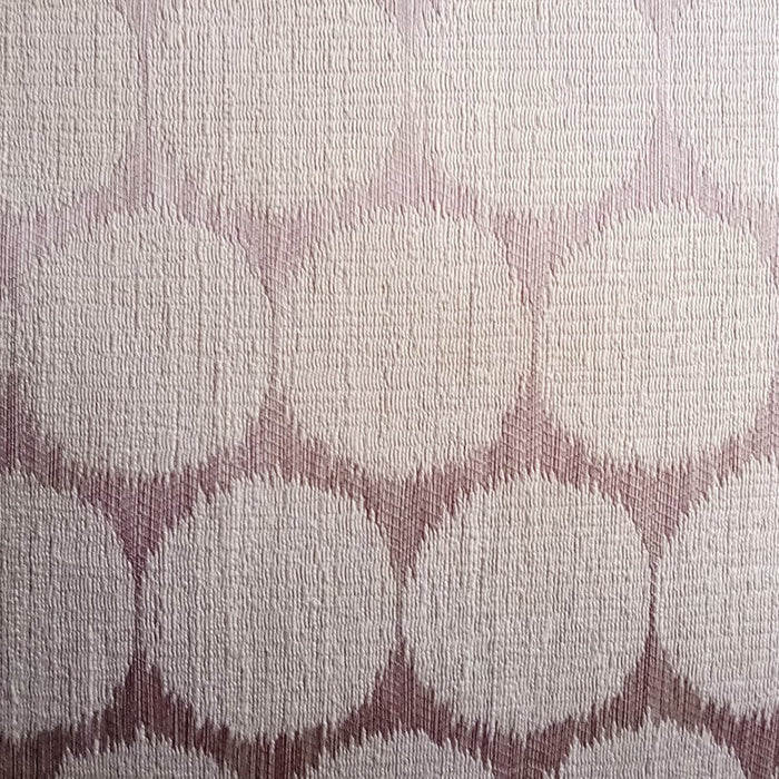 Running In Circles - Beige Jacquard Silk Throw Pillow Cover