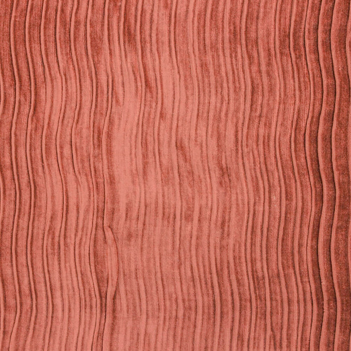 Rust Velvet With Pleats Fabric By The Yard