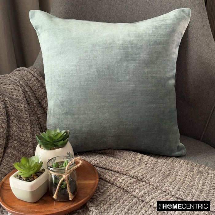Velvet Teal Jules Throw Pillow Cover