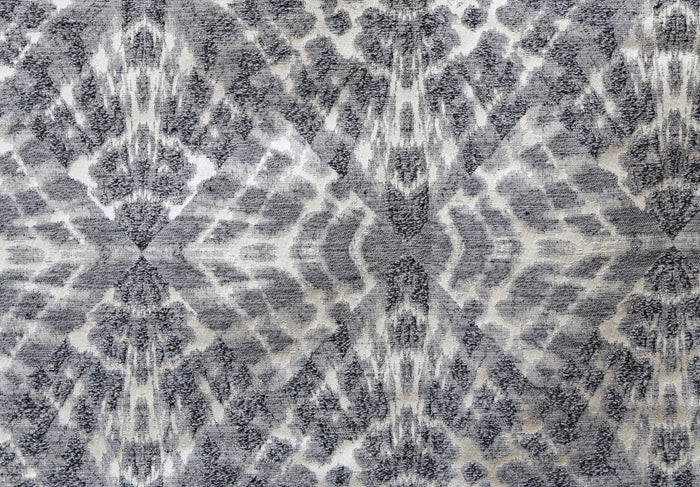Shades of Gray Tie N Dye Jacquard Weave Curtain Panels