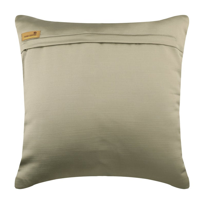 Silver Ceremony - Silver Satin Decorative Euro Sham