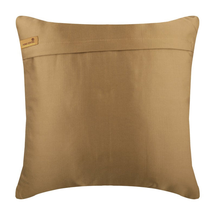 Silver Ceremony - Silver Satin Throw Pillow Cover