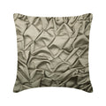 Silver Wave Throw Pillow Cover