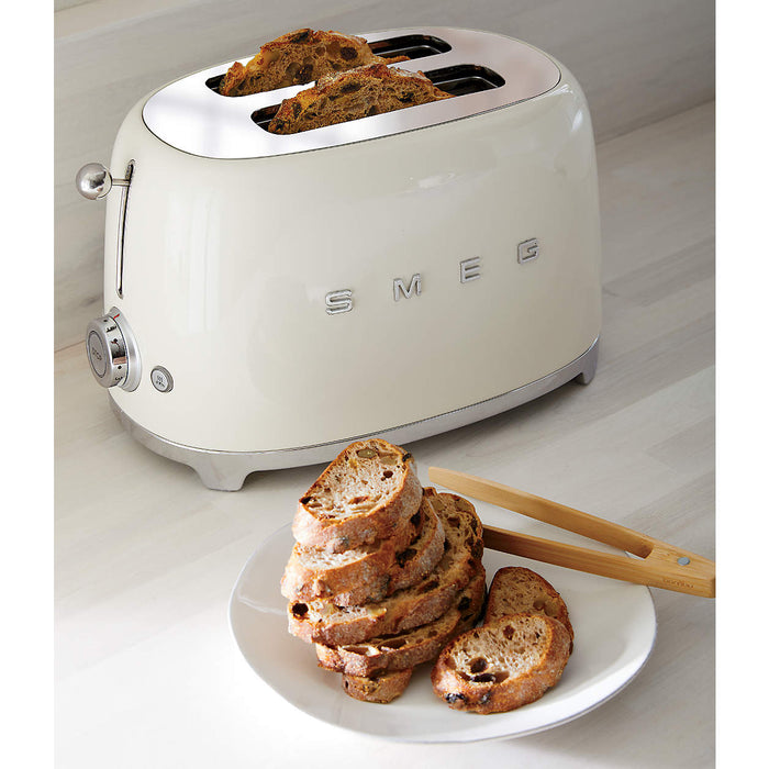 Smeg Toaster 2 Slice -Cream