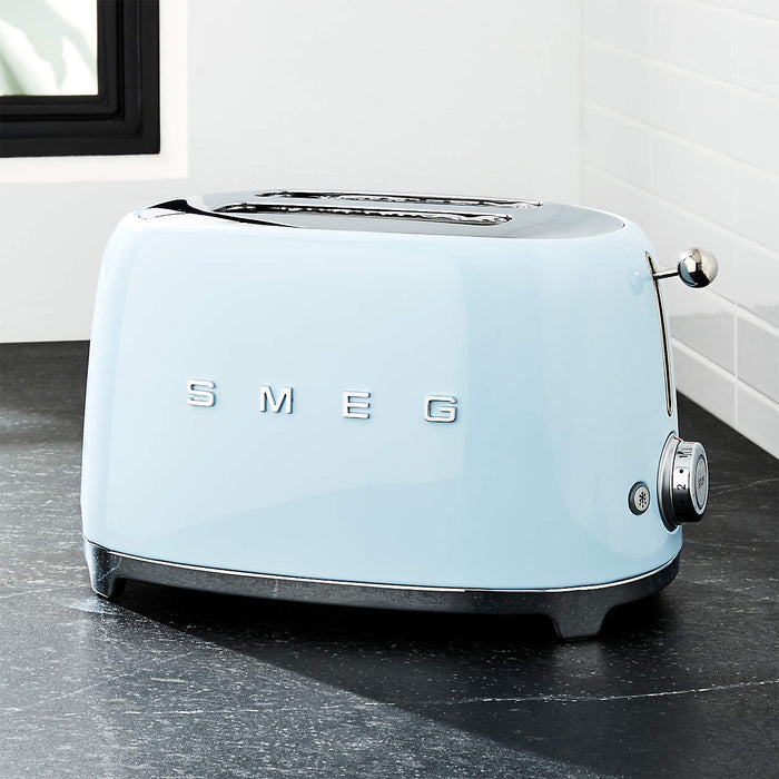 Smeg Toaster 2 Slice -Pastel Blue