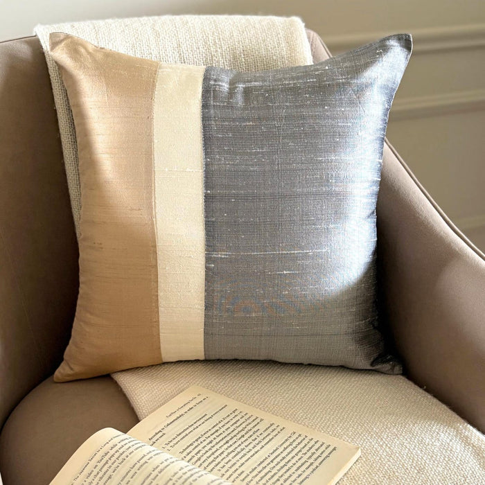 Splendour Gold Throw Pillow Cover