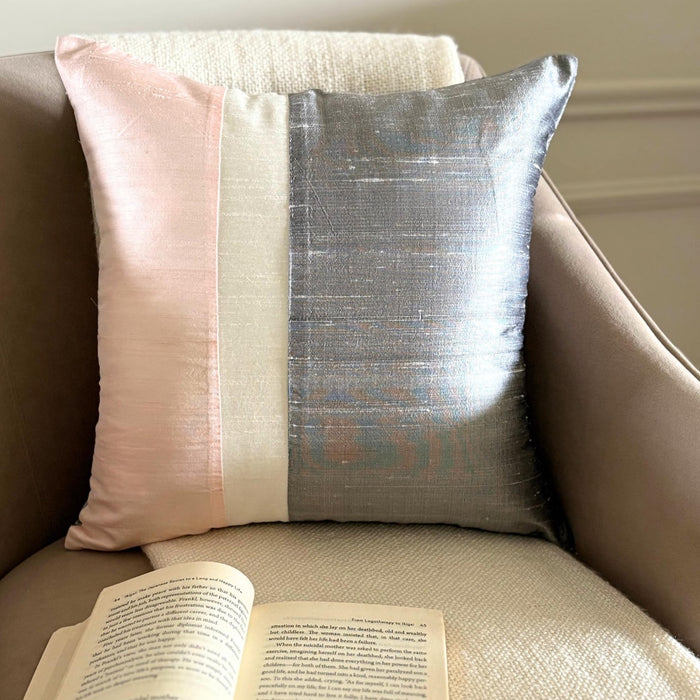 Splendour Pink Throw Pillow Cover