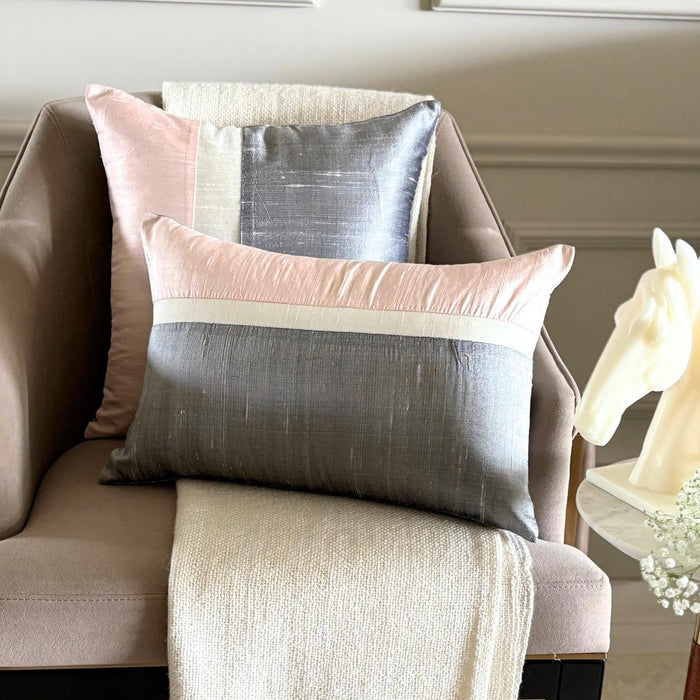 Splendour Pink Throw Pillow Cover