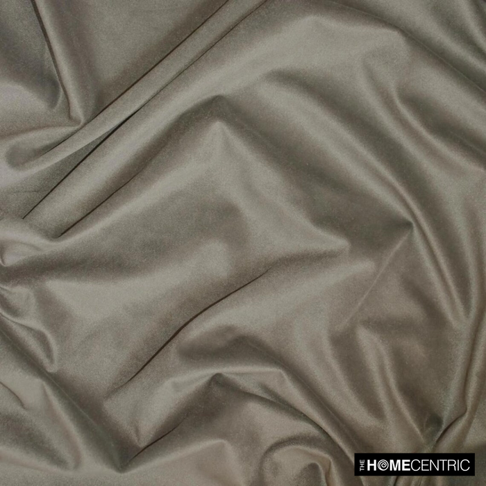 Taupe High Quality Plush Velvet Fabric by the Yard