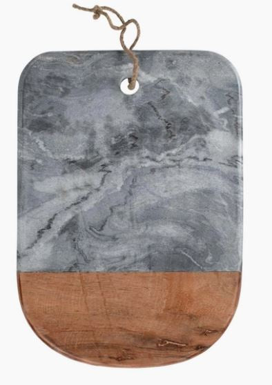 Ten Thousand Villages - Grey Stone Serving Board