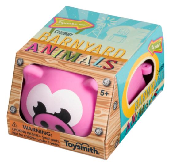 Toysmith - Farm Fresh Chubby Barnyard Animals