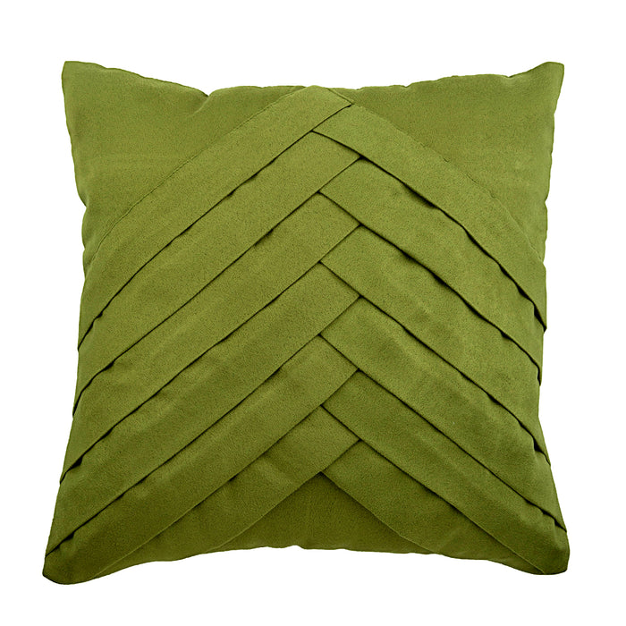 Turquoise Blue No Limits No Lines - Turquoise Blue Suede Throw Pillow Cover