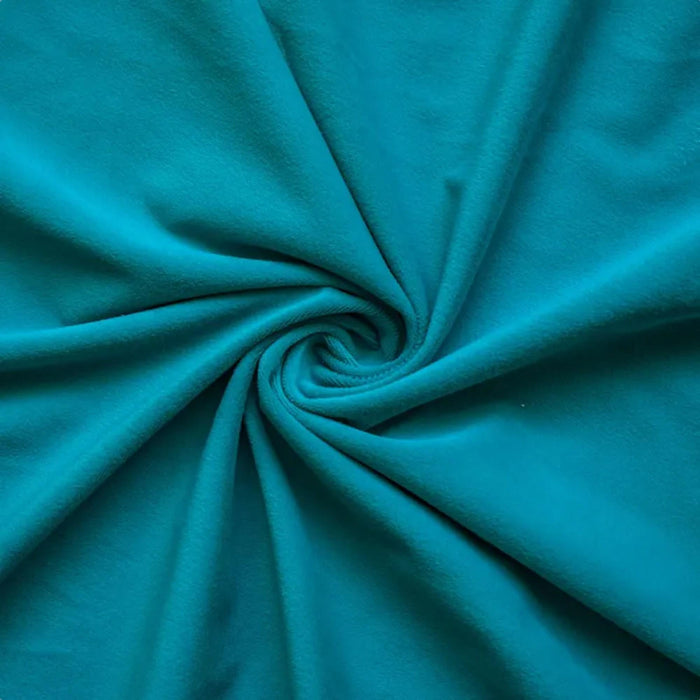 Turquoise High Quality Plush Velvet Fabric by the Yard