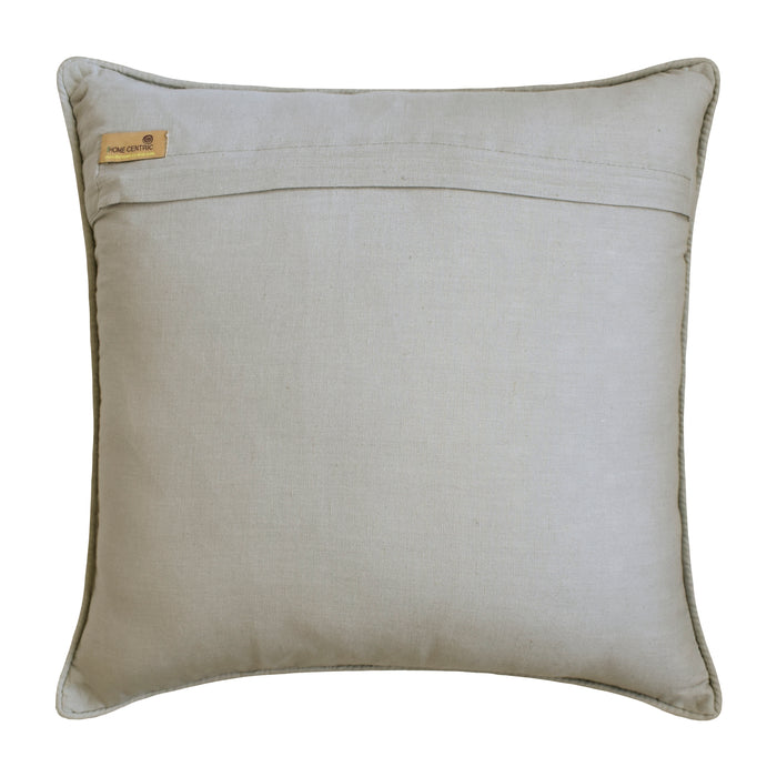 Vanilla Face - Silver Silk Decorative Euro Shams