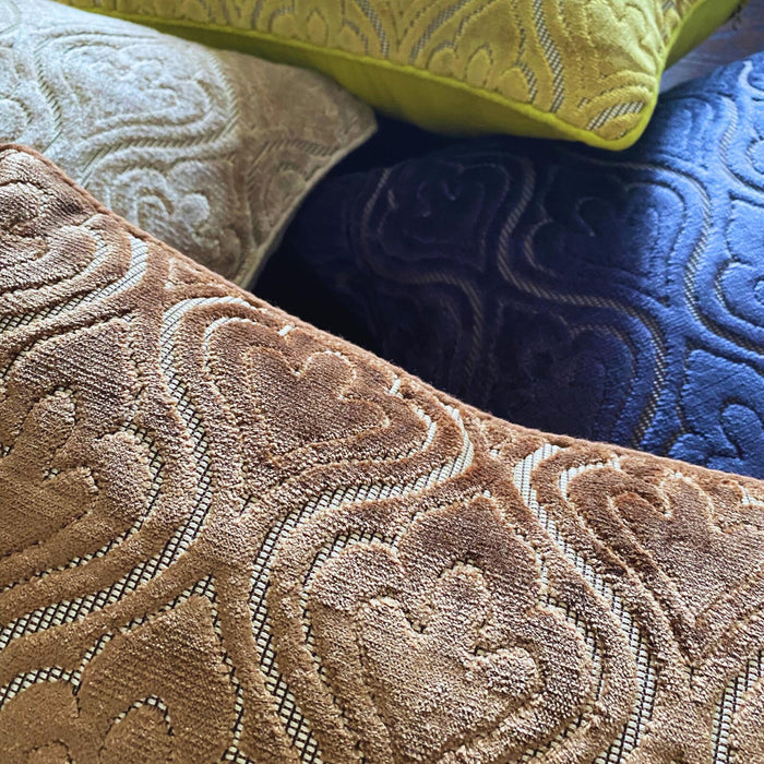 Velvet Majestic Blue - Blue Velvet Throw Pillow Cover
