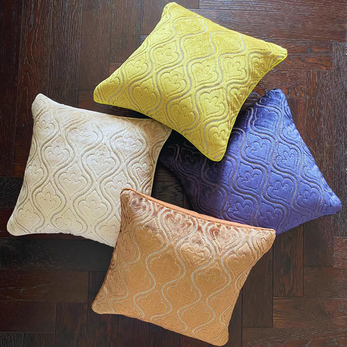 Velvet Majestic Blue - Blue Velvet Throw Pillow Cover