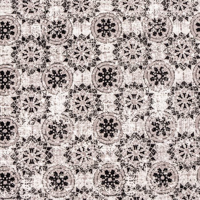 Victorian Baroque Digital Printed Polyester Curtain Panels