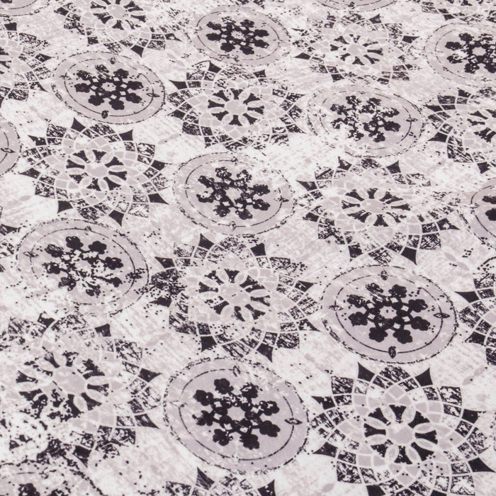 Victorian Baroque Digital Printed Polyester Curtain Panels