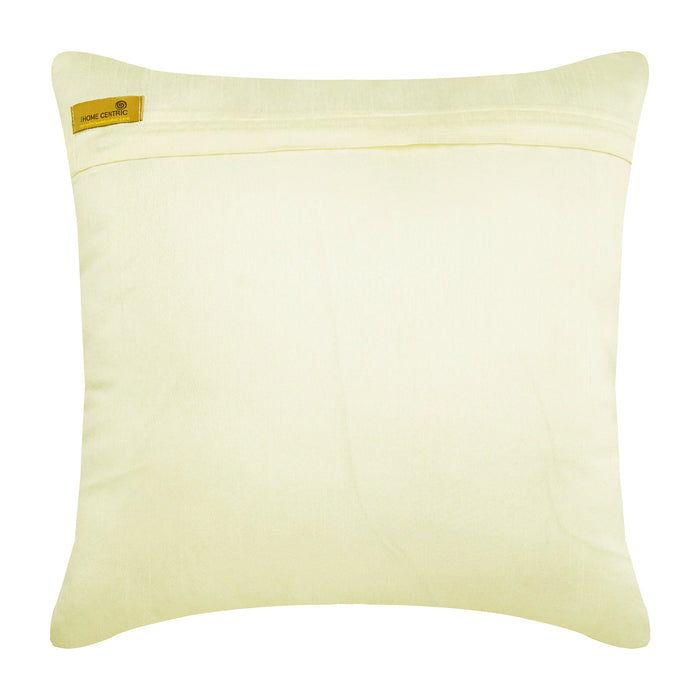 We Danced Chevron - Ivory Velvet Throw Pillow Cover