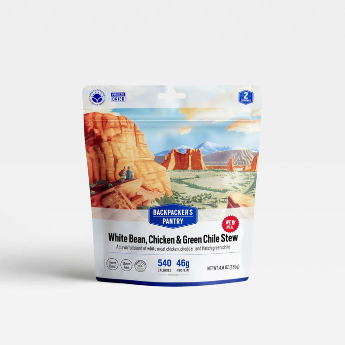 Backpacker's Pantry White Bean Chicken and Green Chile Stew