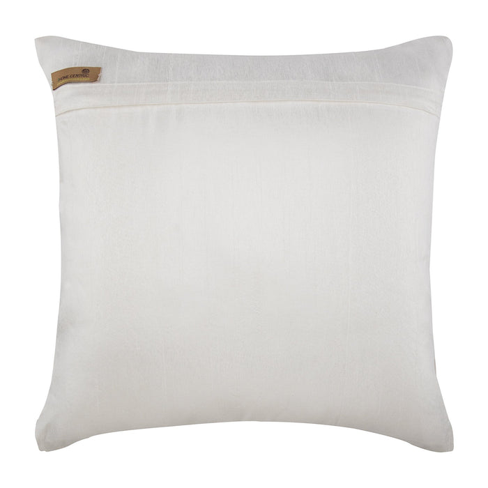 Wintry Blue Leaves Decorative Euro Sham