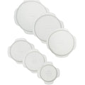 w&p Reusable Silicone Stretch Lids Set of 6