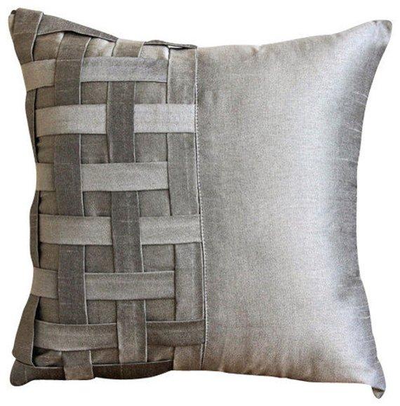 Yellow Brick Road - Yellow Art Silk Decorative Euro Sham