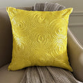 Yellow Touch Pillow Cover
