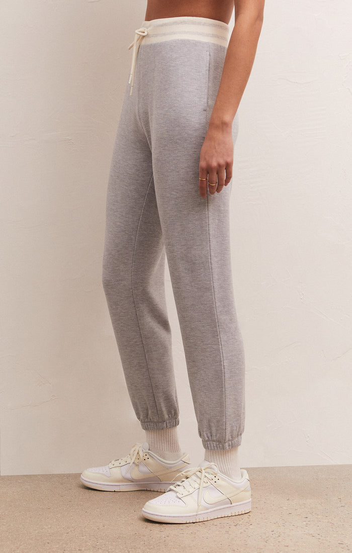 Z Supply Off Duty Fleece Jogger -Grey